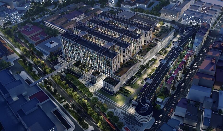 Proyecto de tercer hospital de Málaga