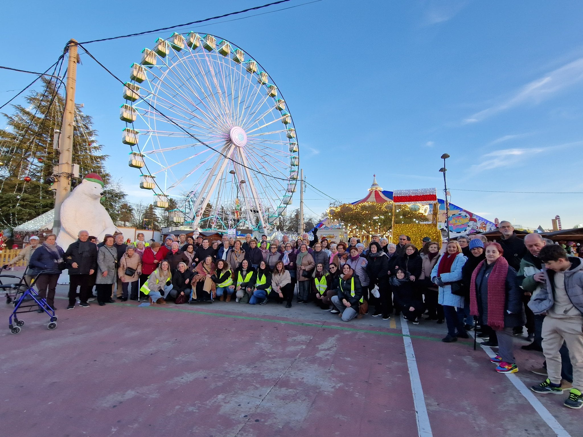 Visita de los mayores de Getafe a Navimagic