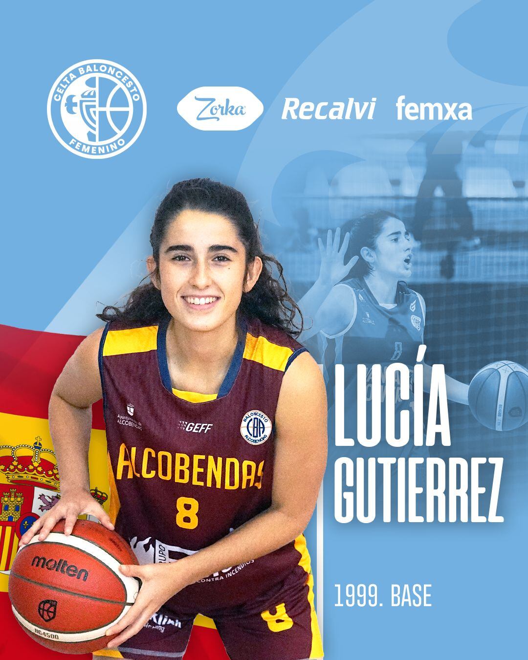 Lucía Gutiérrez se une al Celta Zorka Recalvi