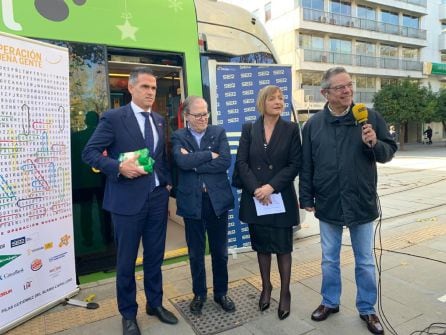 Isaac Flores, Alberto Máximo Pérez Calero, María Jesús Catalá y Salomón Hachuel