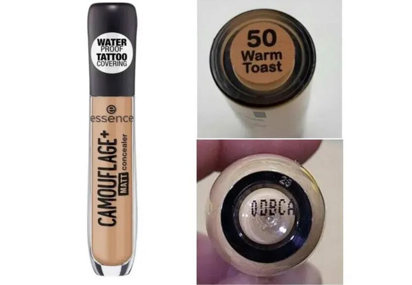 Corrector de la marca Essence de &#039;Camouflage+ Matt concealer 50 warm&#039;.