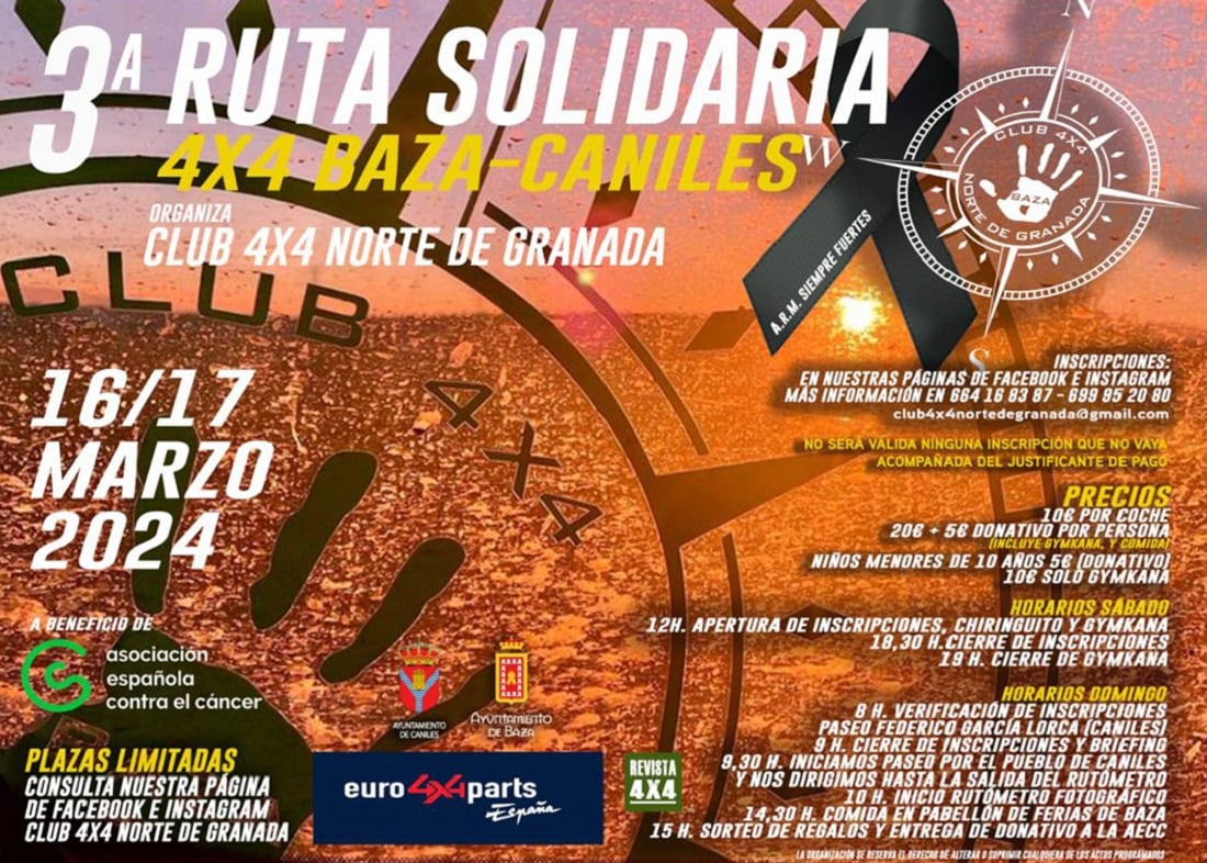 Ruta solidaria 4x4 Baza-Caniles