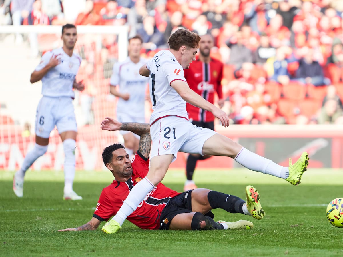 Una sola victoria mallorquinista en El Sadar en once partidos