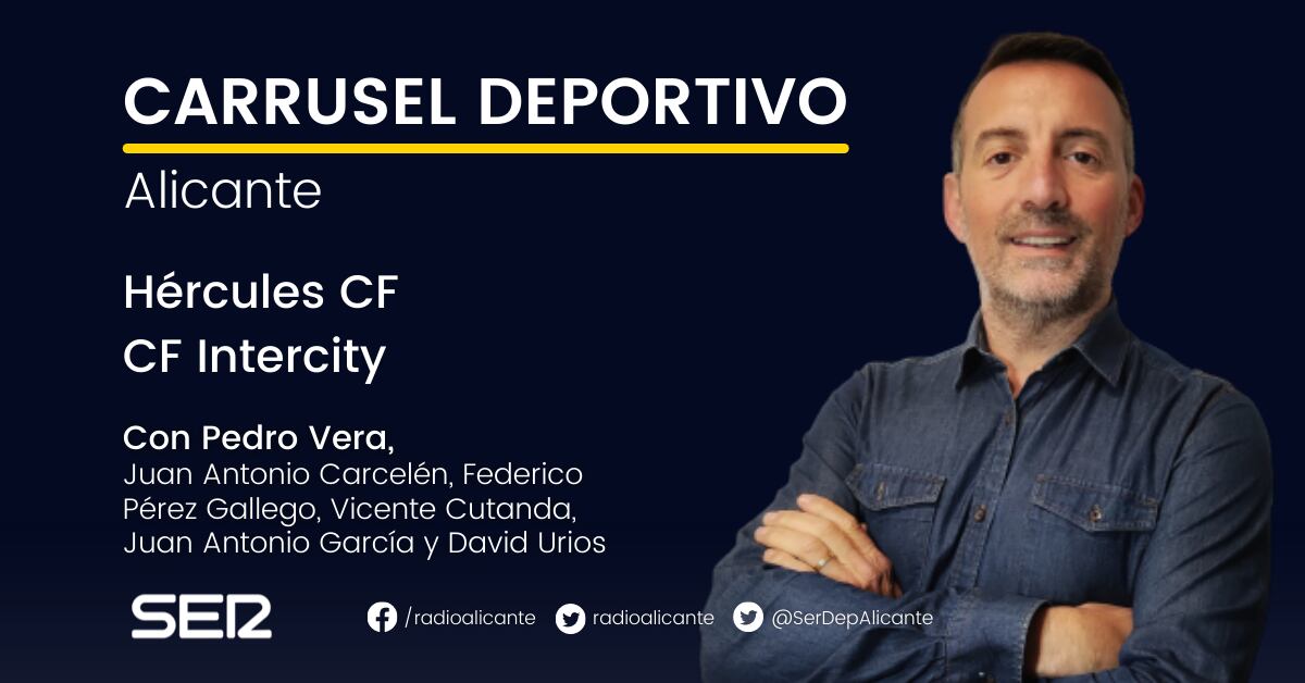 Carrusel Deportivo Alicante con Pedro Vera