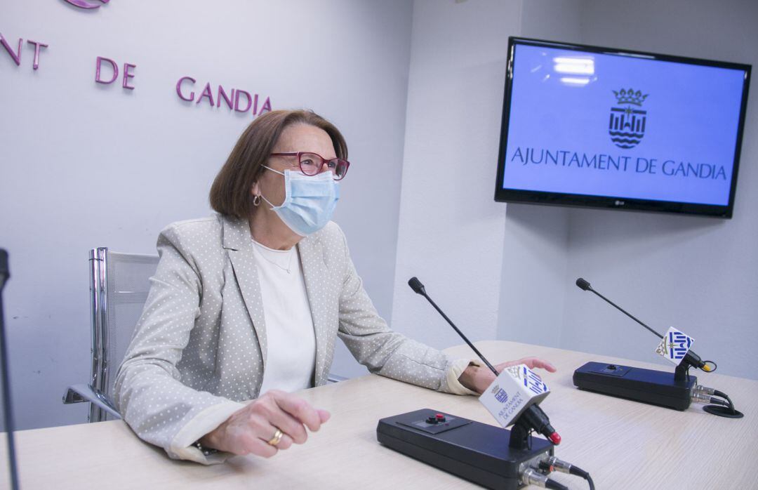 Amparo Victoria, responsable de Vivienda y Regeneración Urbana de Gandia 