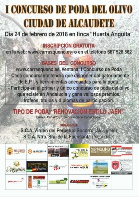 I concurso de poda del olivo “Ciudad de Alcaudete”