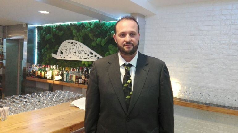 Raúl Moreno, director del Restaurante El Lomo