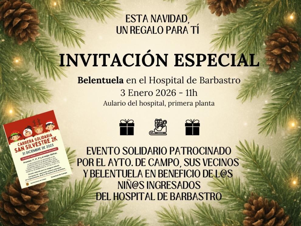 Belentuela estará en el Hospital de Barbastro