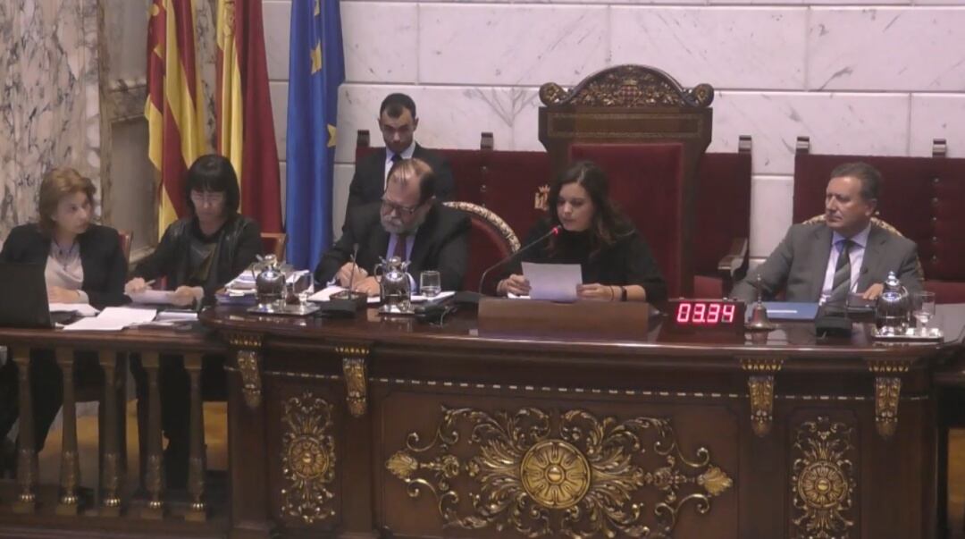 Pleno del Ayuntamiento de Valencia