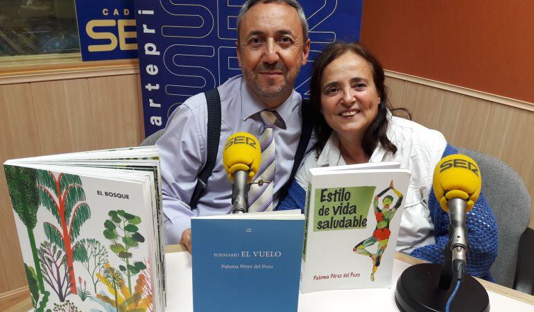 José Manuel Contreras con la doctora Paloma Pérez del Pozo