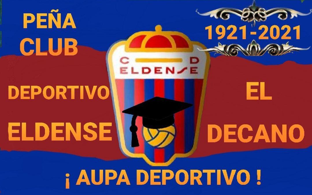 El nuevo grupo de animación del Eldense ya tiene su pancarta