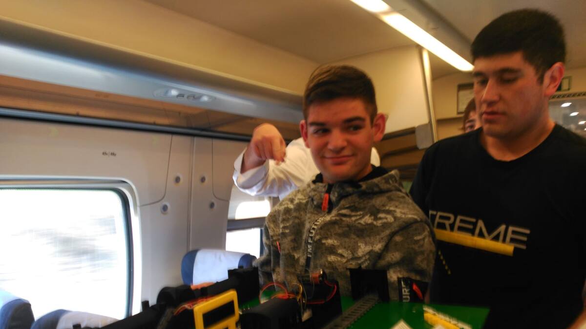 El Canfranero 3.0 recordó el 49 aniversario del derrumbe del puente de L'Estanguet