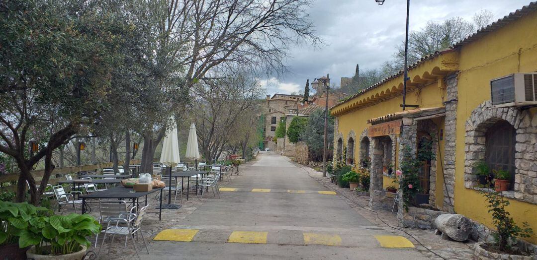 Una vista del poble de Fontllonga