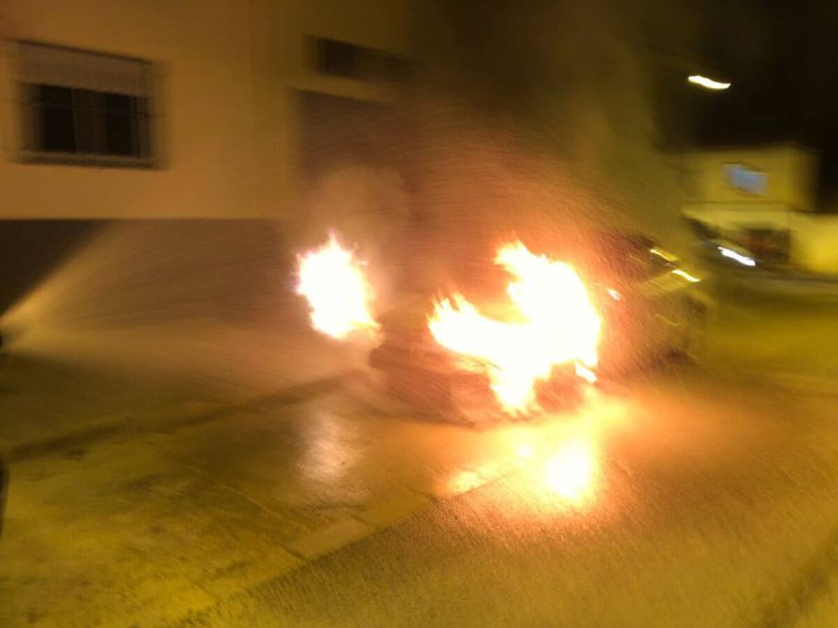 Arden tres coches esta madrugada en Albacete