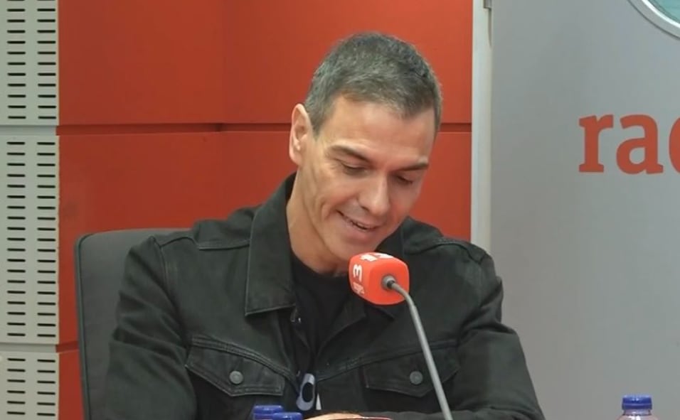 Pedro Sánchez en Radio 3 / X