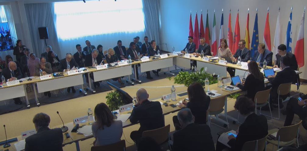 Cumbre de presidentes de parlamentos del Sur de la Unión Europea y del Norte de África en Lanzarote.