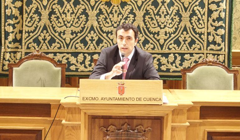 El portavoz municipal, José Ángel Gómez