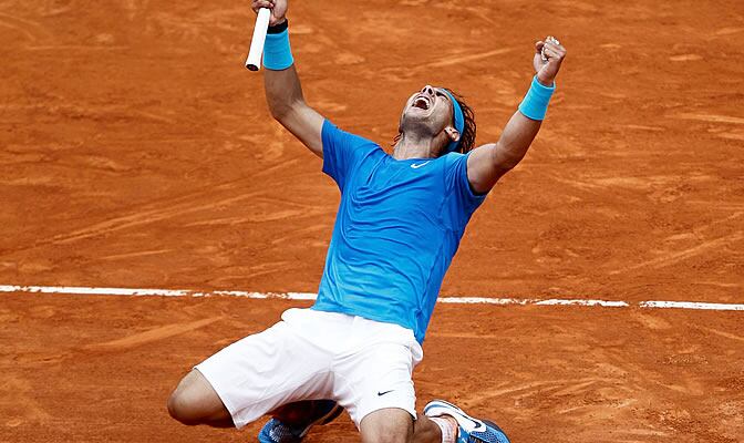 Nadal celebra su pase a la final