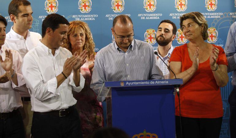 El alcalde en funciones de Almería, Luis Rogelio Rodríguez-Comendador.