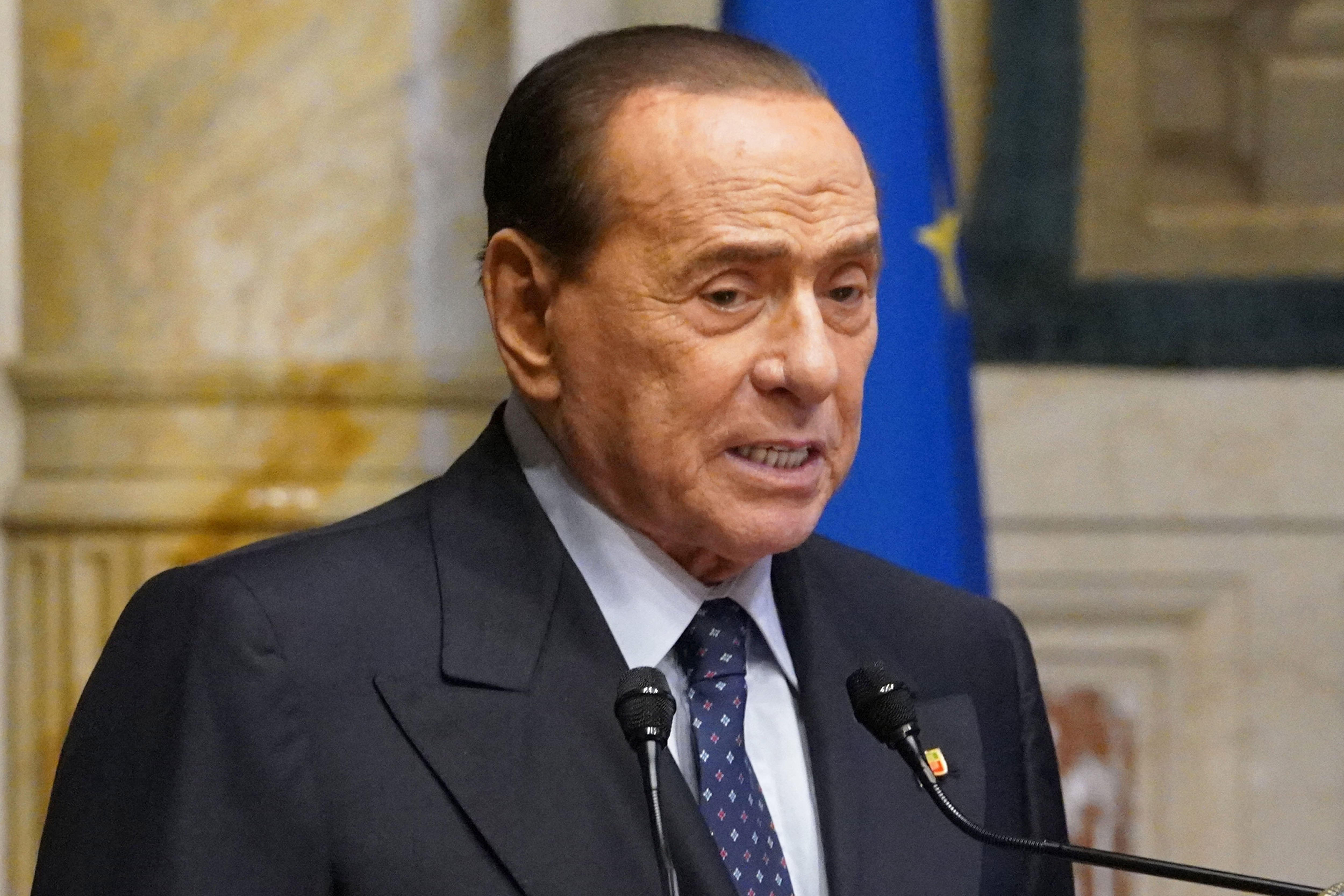 El ex primer ministro italiano Silvio Berlusconi