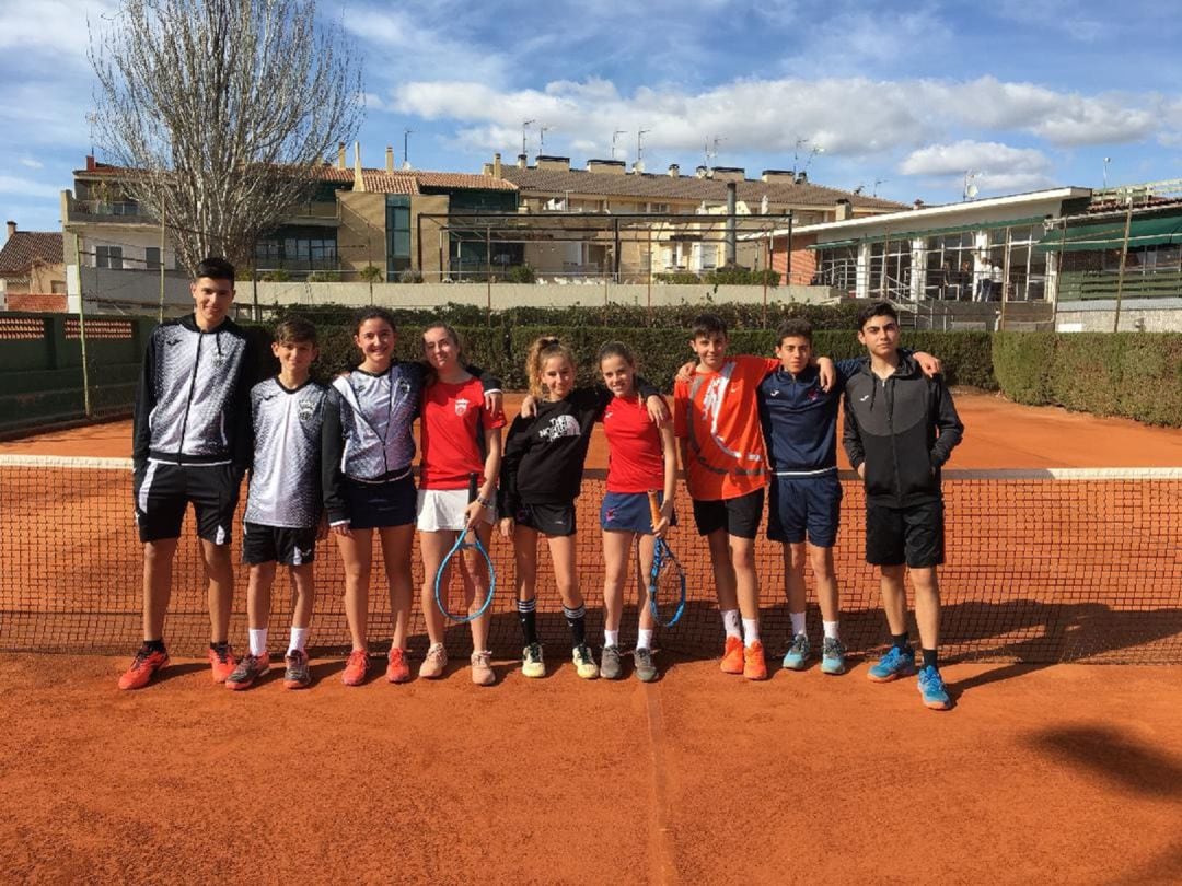 Equipo cadete del Club de Campo de Elda