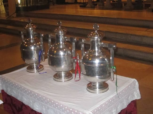La misa de consagración de óleos se celebrará este martes
