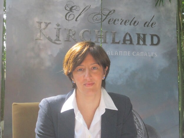 Leonor Lalanne autora de la novela El Secreto de Kirchland