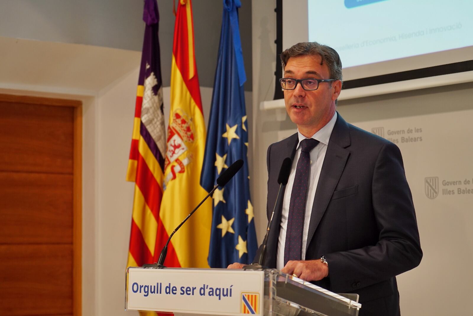 Toni Costa tras el Consell de Govern