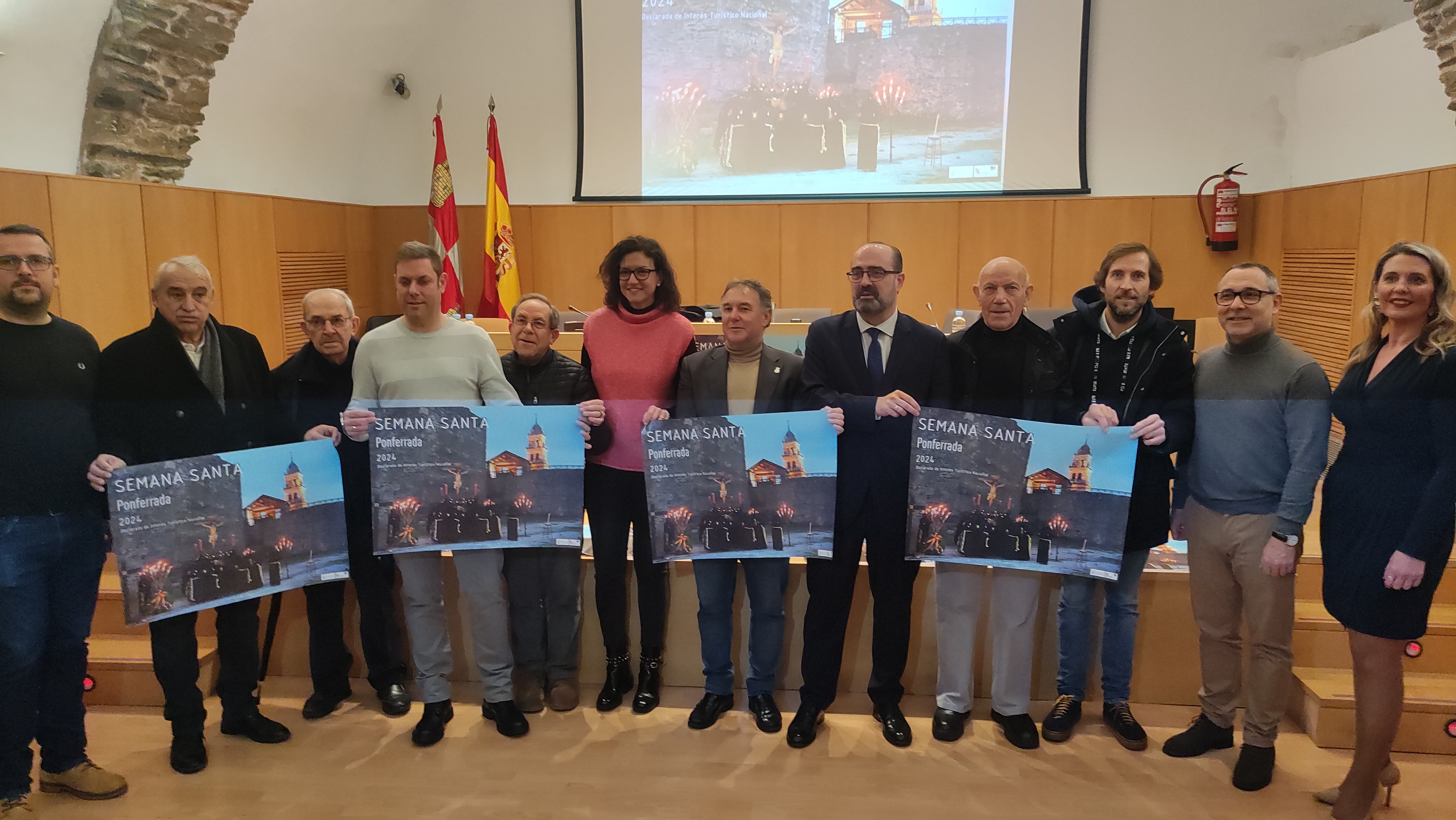 Presentación Cartel Semana Santa Ponferrada 2024