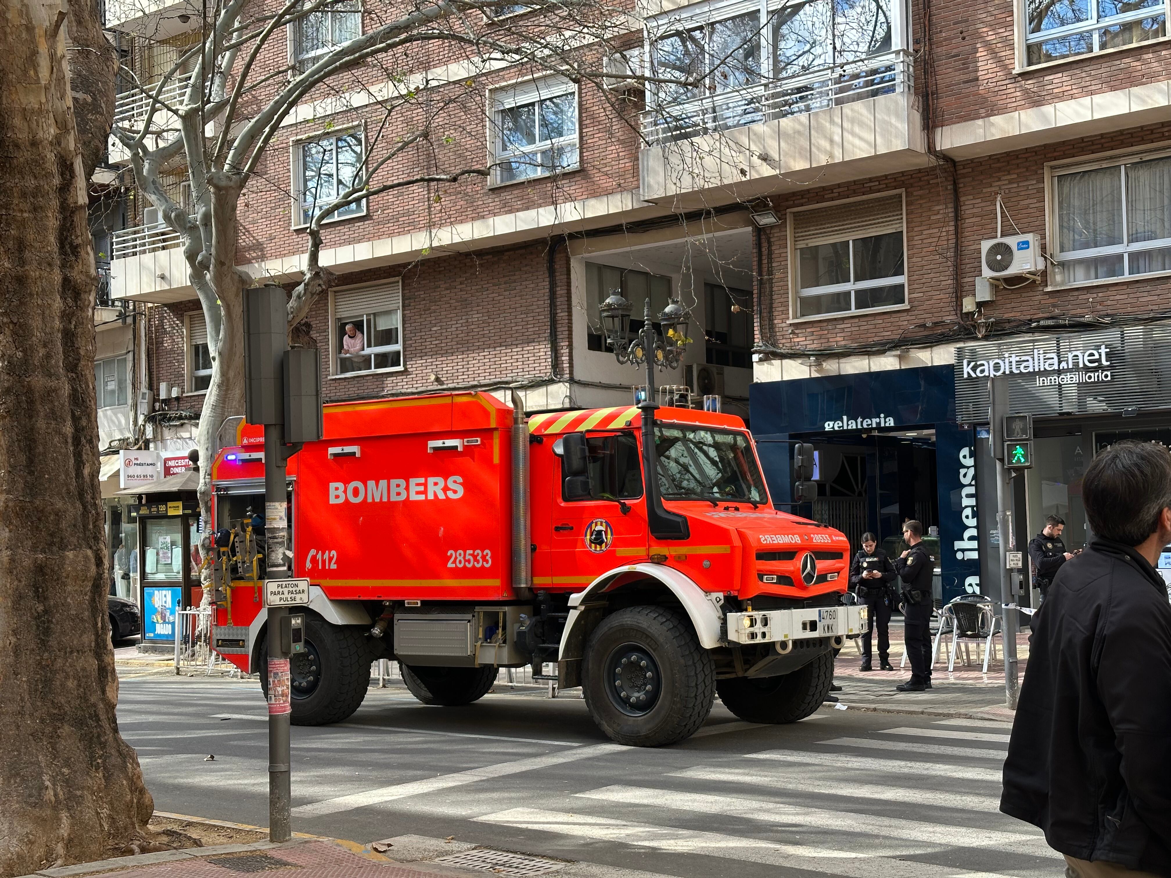 Bomberos València. Fuente: Radio Xàtiva Cadena SER