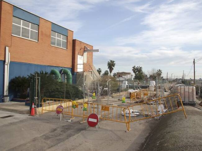 Zona de obras Camí Fondo