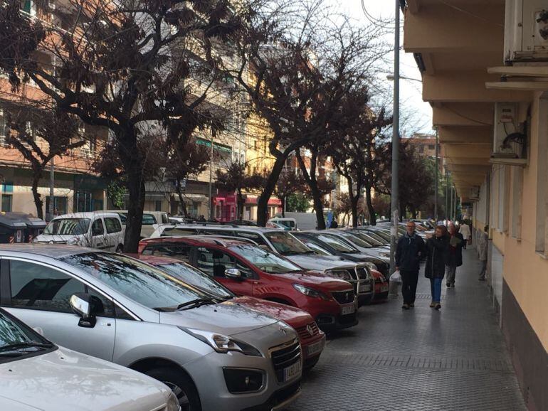 Calle Antonio Maura, en Ciudad Jardín