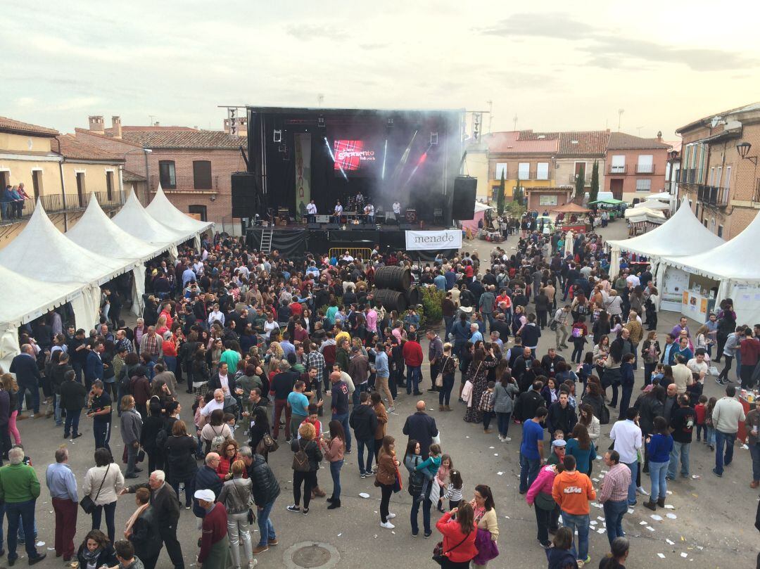 Uno de los momentos del Sarmiento Folk-Rock celebrado el pasado año en La Seca