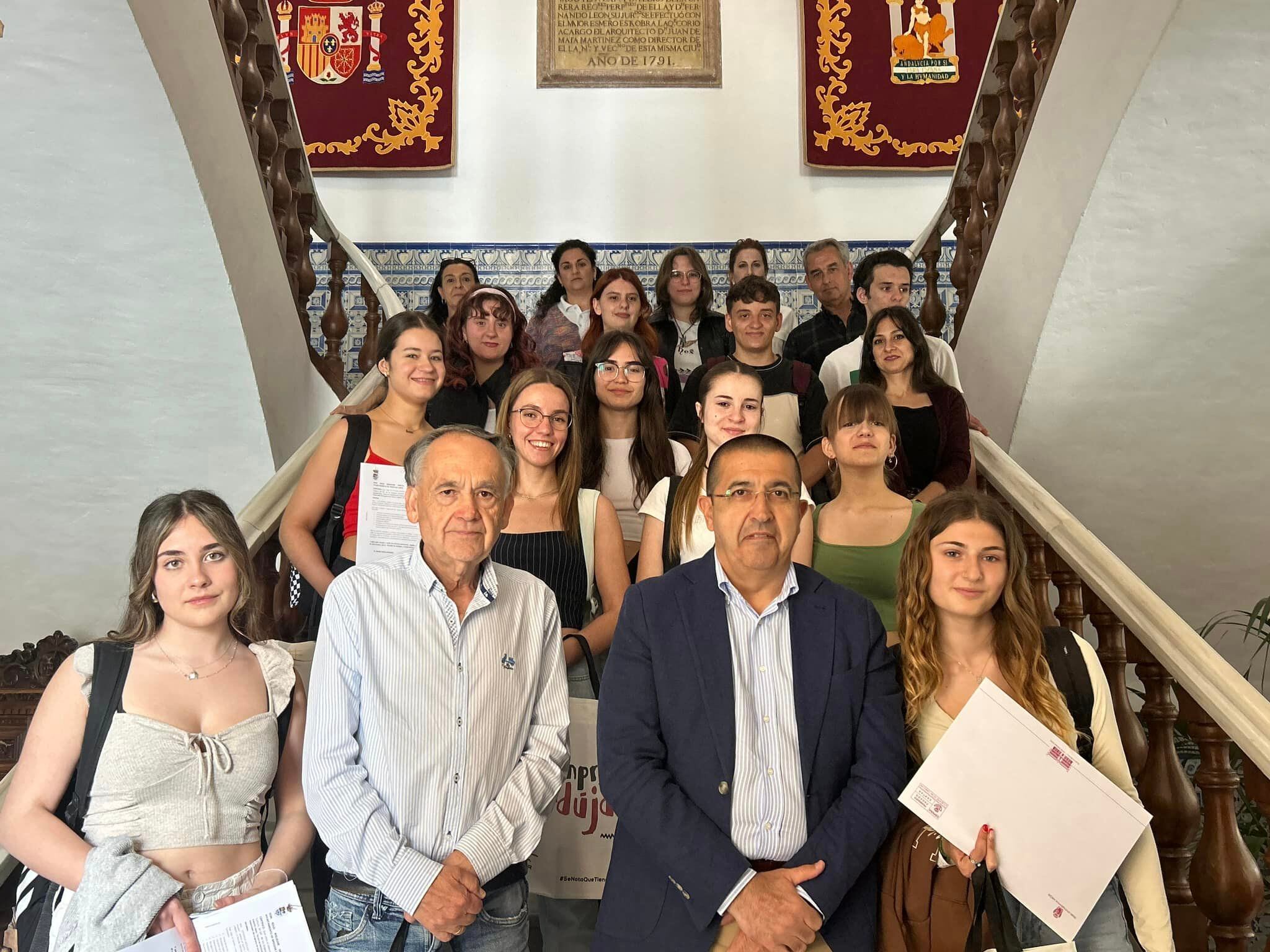 Los alumnos de Gestión del Patrimonio terminan su formación en el Ayuntamiento de Andújar