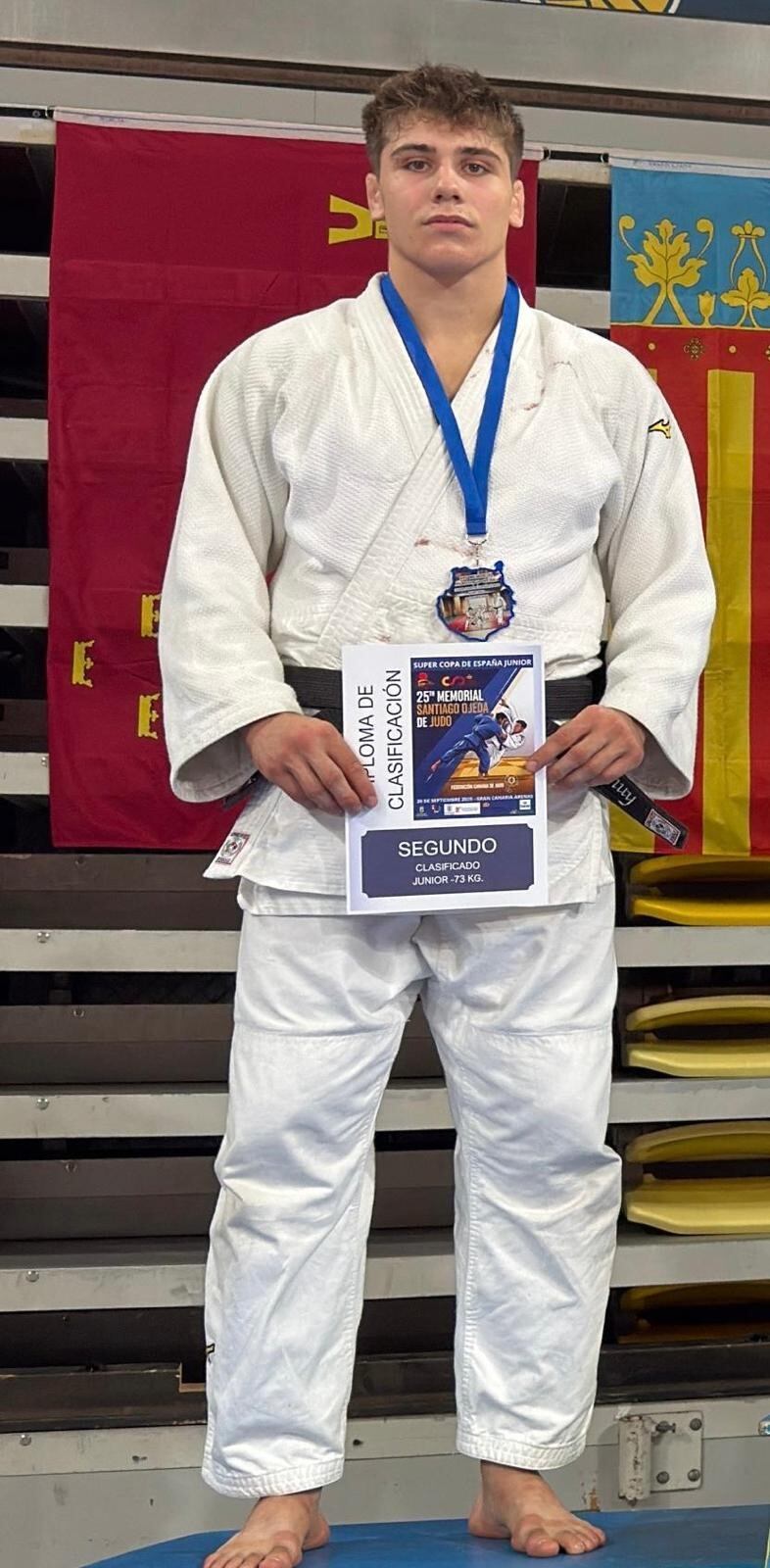 Sandro Pla logró la medalla de plata