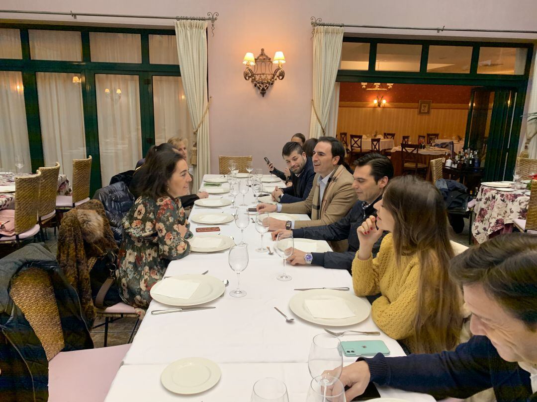 Desayuno del Partido Popular en el que el alcalde, Guzmán Gómez, ha felicitado el año