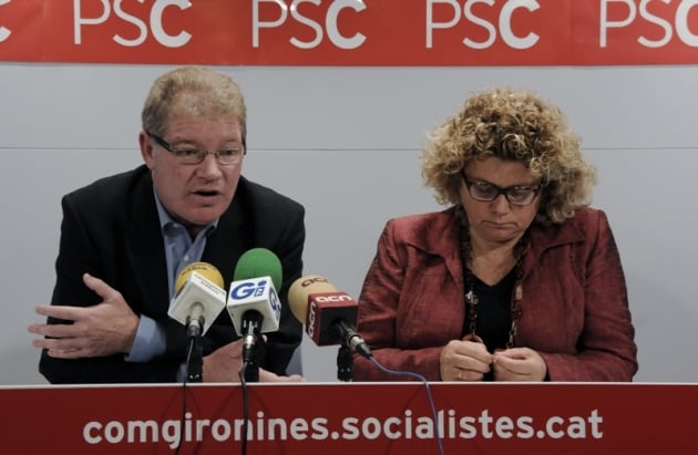 Juli Fernández i Marina Geli en una imatge d&#039;arxiu / PSC