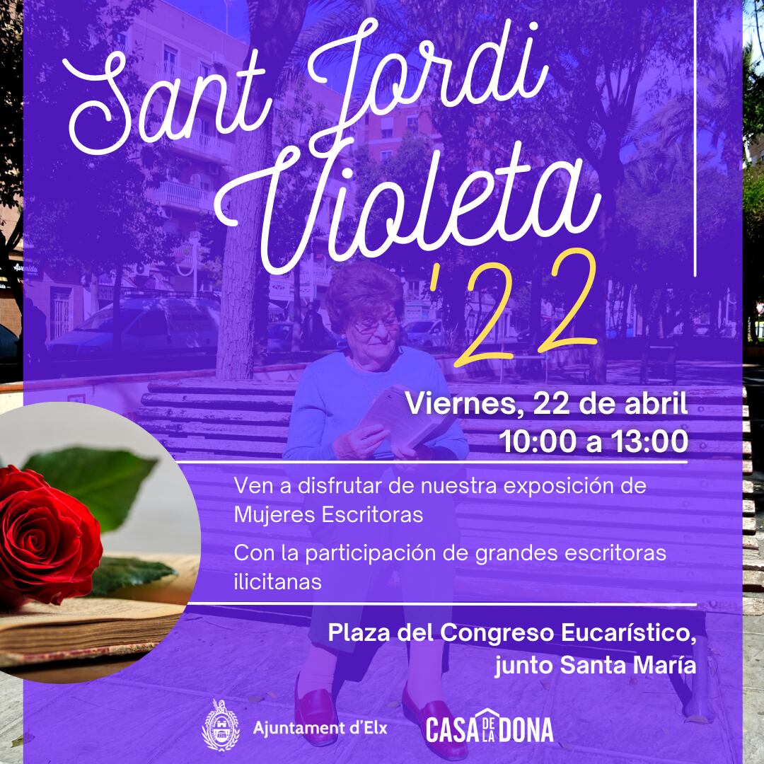 Sant Jordi Violeta 2022