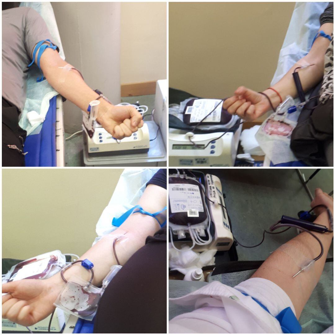 Donantes de sangre