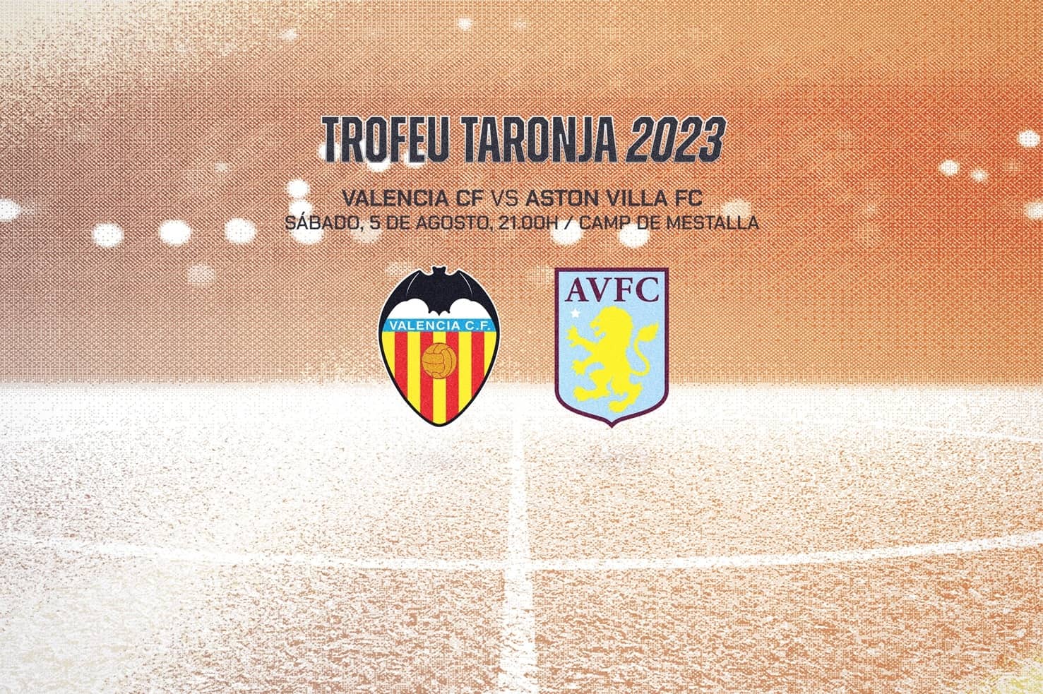 El Valencia CF se medirá al Aston Villa para cerrar la pretemporada