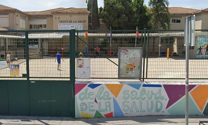 El colegio Cristo de la Salud en Valdemoro