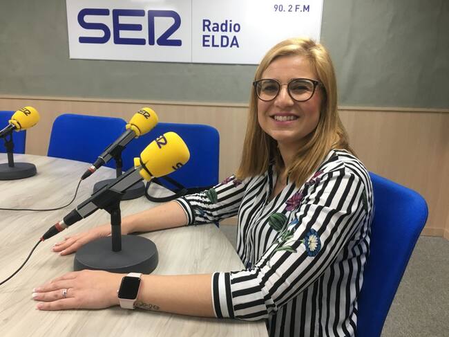 Irene Navarro, Alcaldesa Petrer en Radio Elda Cadena SER