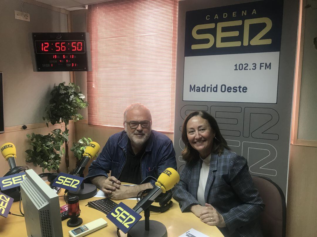Javier Castillo y Juana María Huertas, técnicos de Móstoles Desarrollo