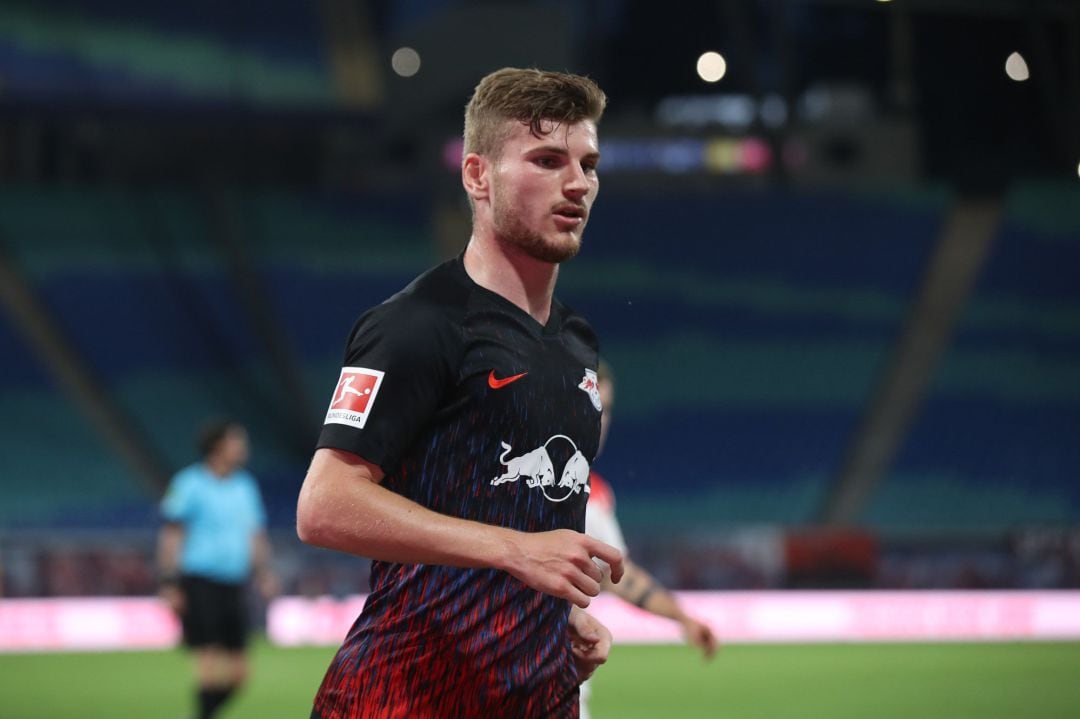 Werner, durante un partido contra el Fortuna Duesseldorf. 