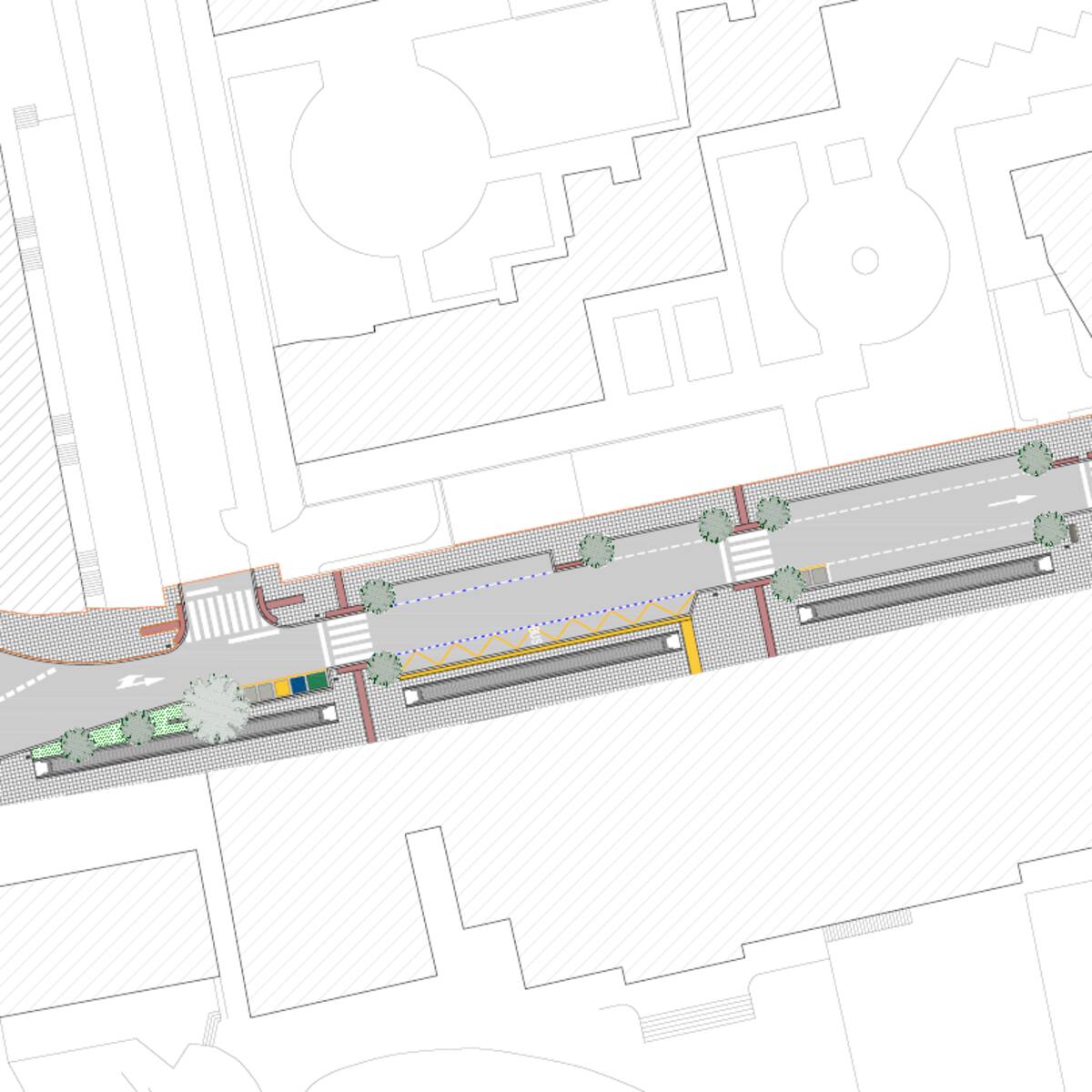 Las obras para instalar rampas mecánicas en la calle Canalejas comenzarán en octubre
