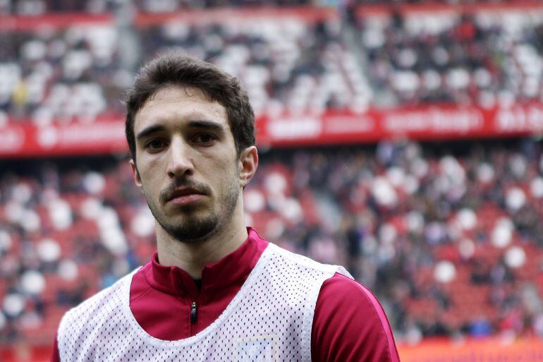 Vrsaljko durante un calentamiento