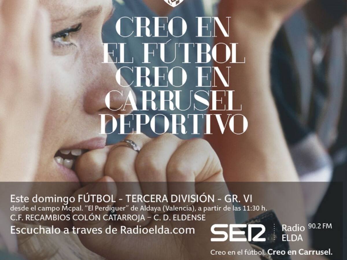 Recambios Colón Catarroja - Eldense en www.radioelda.com (D. 11:30 h)