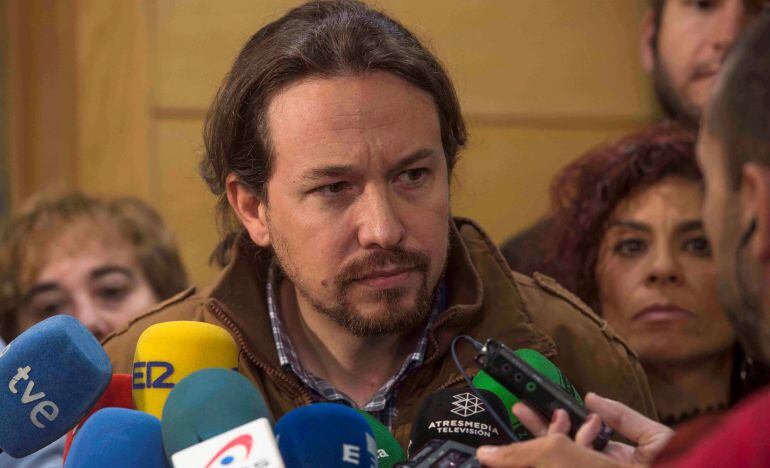 El secretario general de Podemos, Pablo Iglesias.