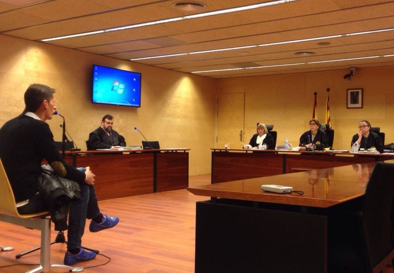 Un moment del judici.