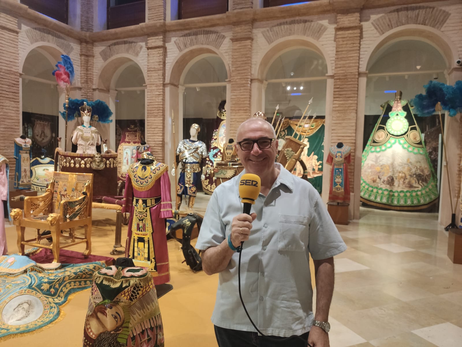 Jesús García García, director del Museo Azul de la Semana Santa de Lorca